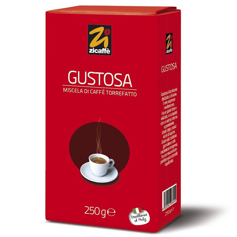 Zicaffe Gustosa 250g kawa mielona