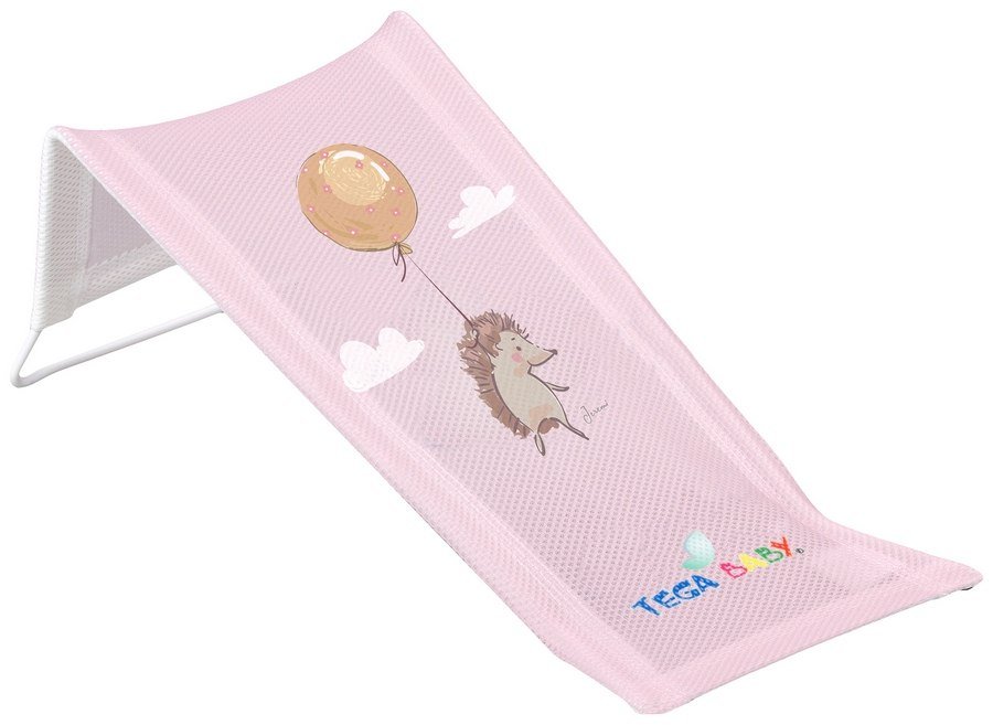 Tega Baby, Leżaczek kąpielowy do wanienki, Leśna Op, Różowy