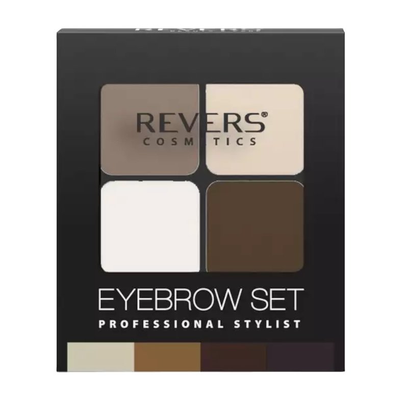 Revsers Revers cienie do brwi eyebrow set professional 04 5902114889333