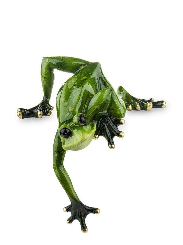 Figurka ART-POL Żaba, zielona, 7x15,5x12 cm