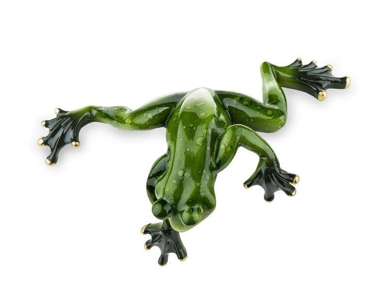Figurka ART-POL Żaba, zielona, 6x16x10 cm