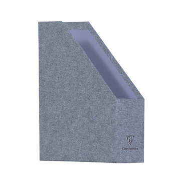 Clairefontaine Clairefontaine 83521C segregator stojący Jeans & Cocoa, 25 x 10 x 32,5 cm, DIN A4, praktyczny i wytrzymały, 1 sztuka, dżinsy 83521C