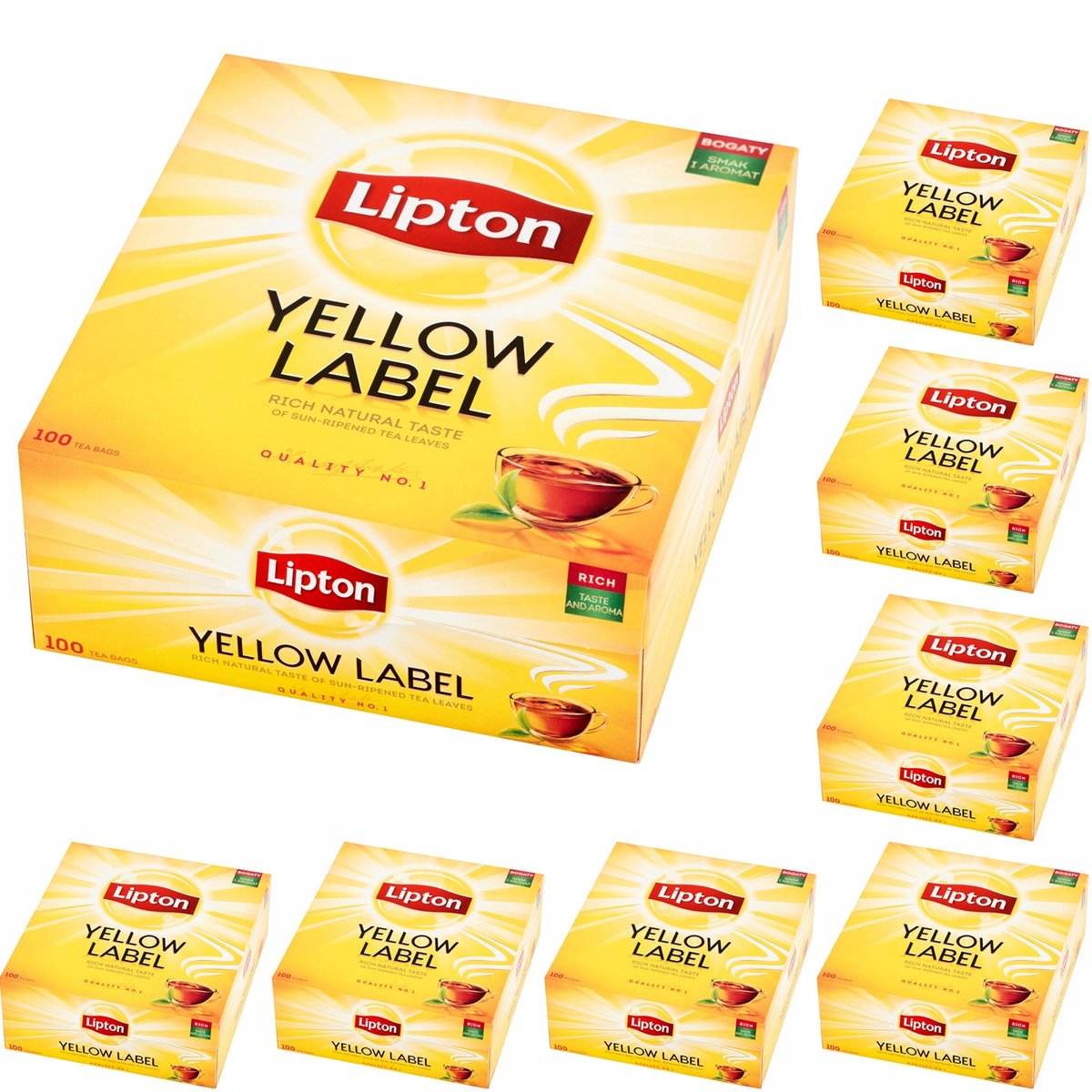 Lipton Yellow Label Herbata czarna 200g 800torebek