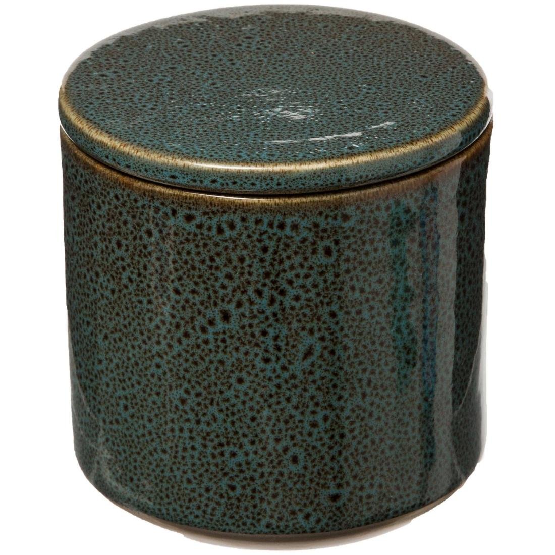 5five Simply Smart Pojemnik na waciki GREEN HARMONY 10 cm ceramika zielony 174593