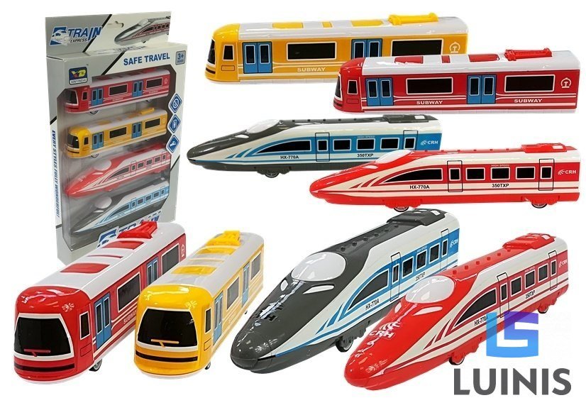 Zestaw Wagonów Pendolino Różne rodzaje