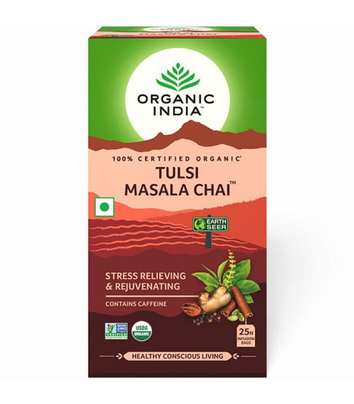 HERBATKA Indyjska Organic W. Real - TULSI MASALA Organic India