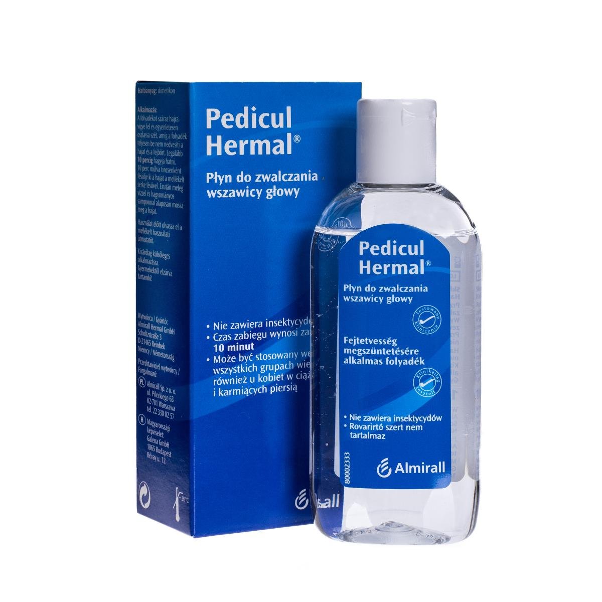 ALMIRALL HERMAL GMBH Pedicul hermal 100 ml