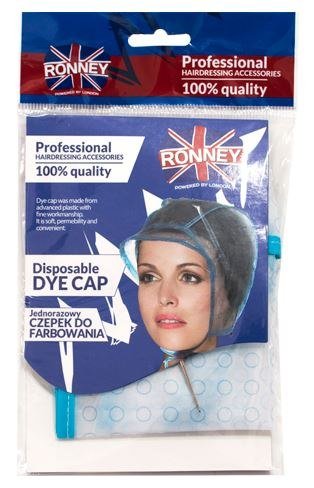 ronney RONNEY Professional Disposable Dye Cap - Czepek do koloryzacji (RA 00185)