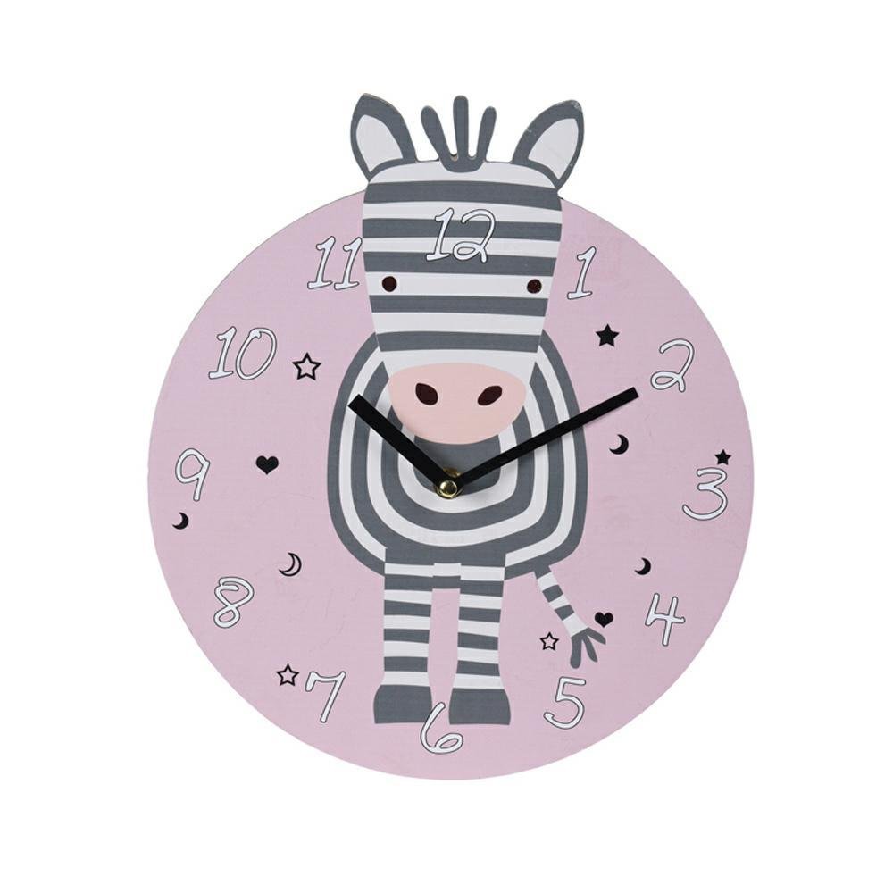 H&S Decoration H&S Decoration Zegar ścienny okrągły Zebra Y36400600-Zebra