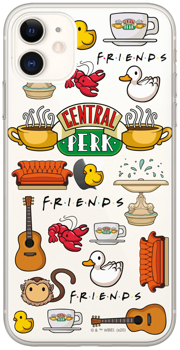 Etui na  IPHONE 7 PLUS/ 8 PLUS Friends 014 Przeźroczysty