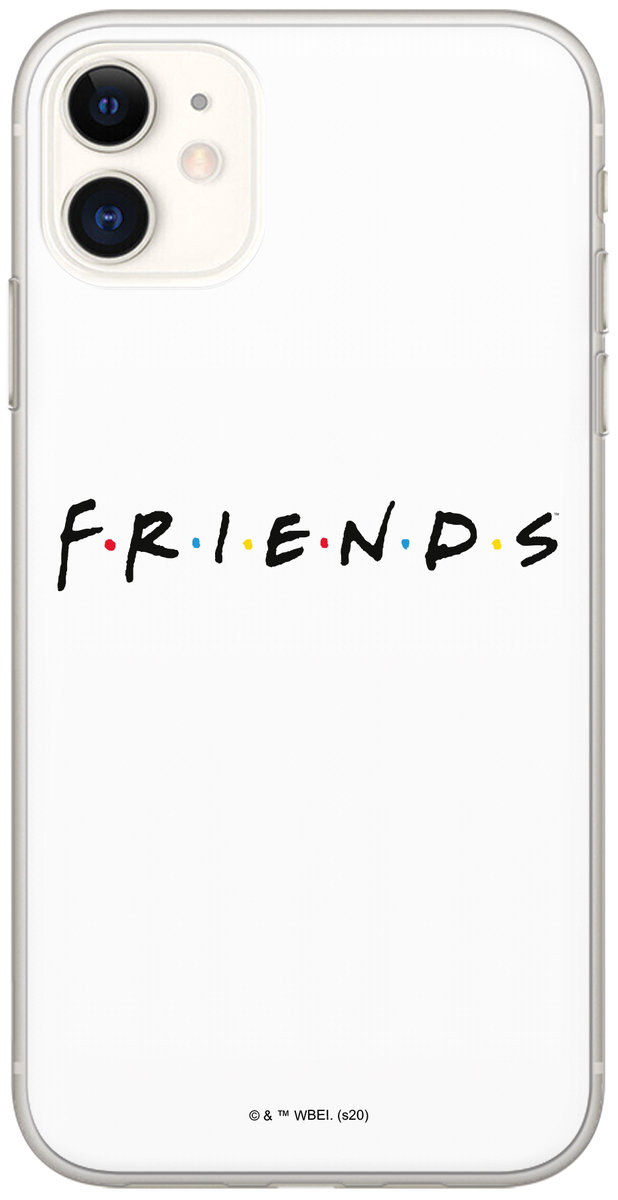 Etui na  SAMSUNG A21s Friends 002 Biały