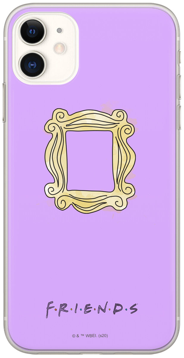 Etui na  IPHONE 11 PRO MAX Friends 006 Fioletowy