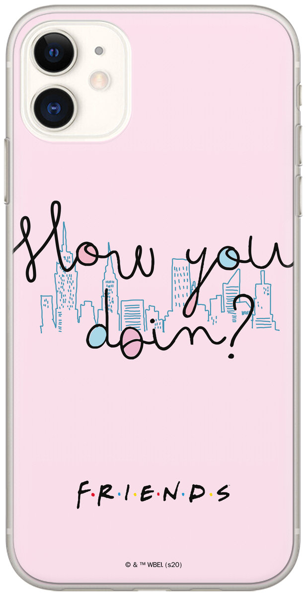 Etui na  SAMSUNG A42 5G Friends 008 Różowy