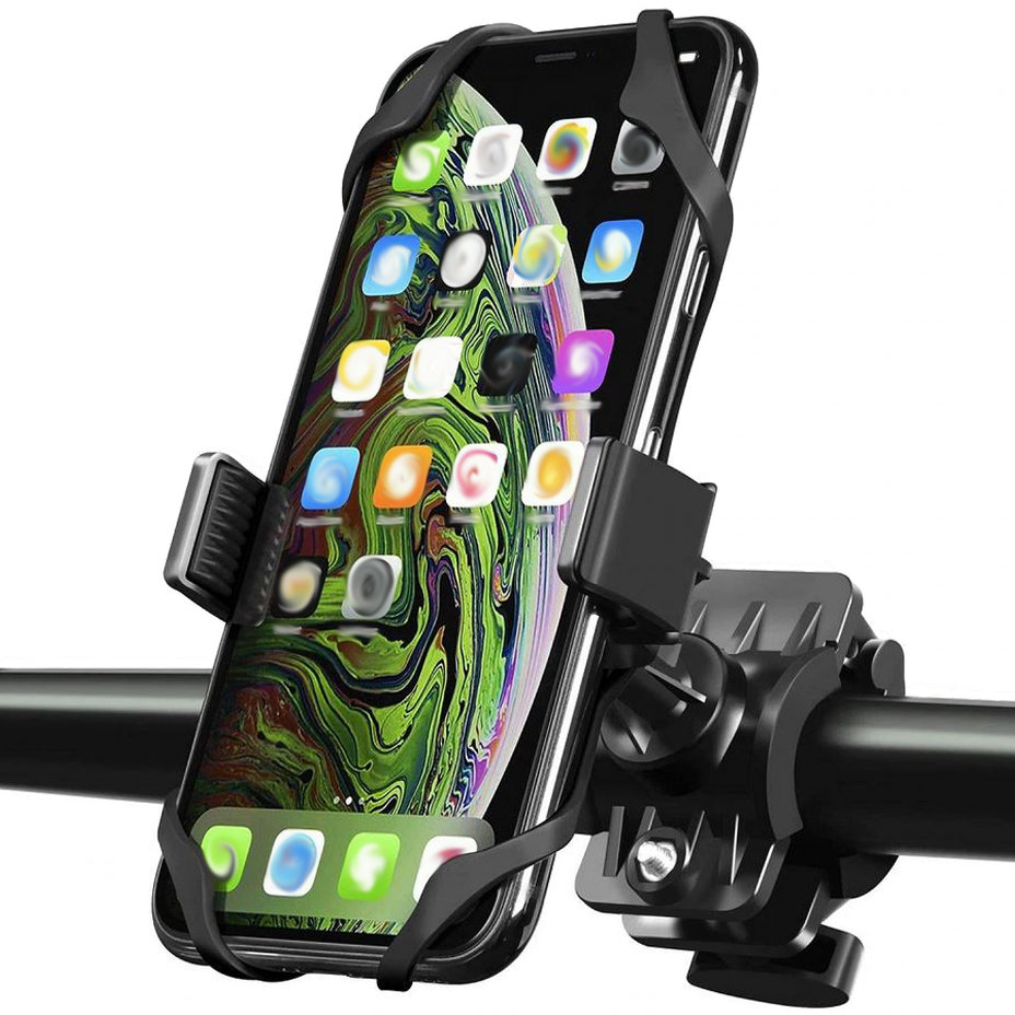 Solidny Uchwyt na Telefon Rowerowy Motocyklowy 3D
