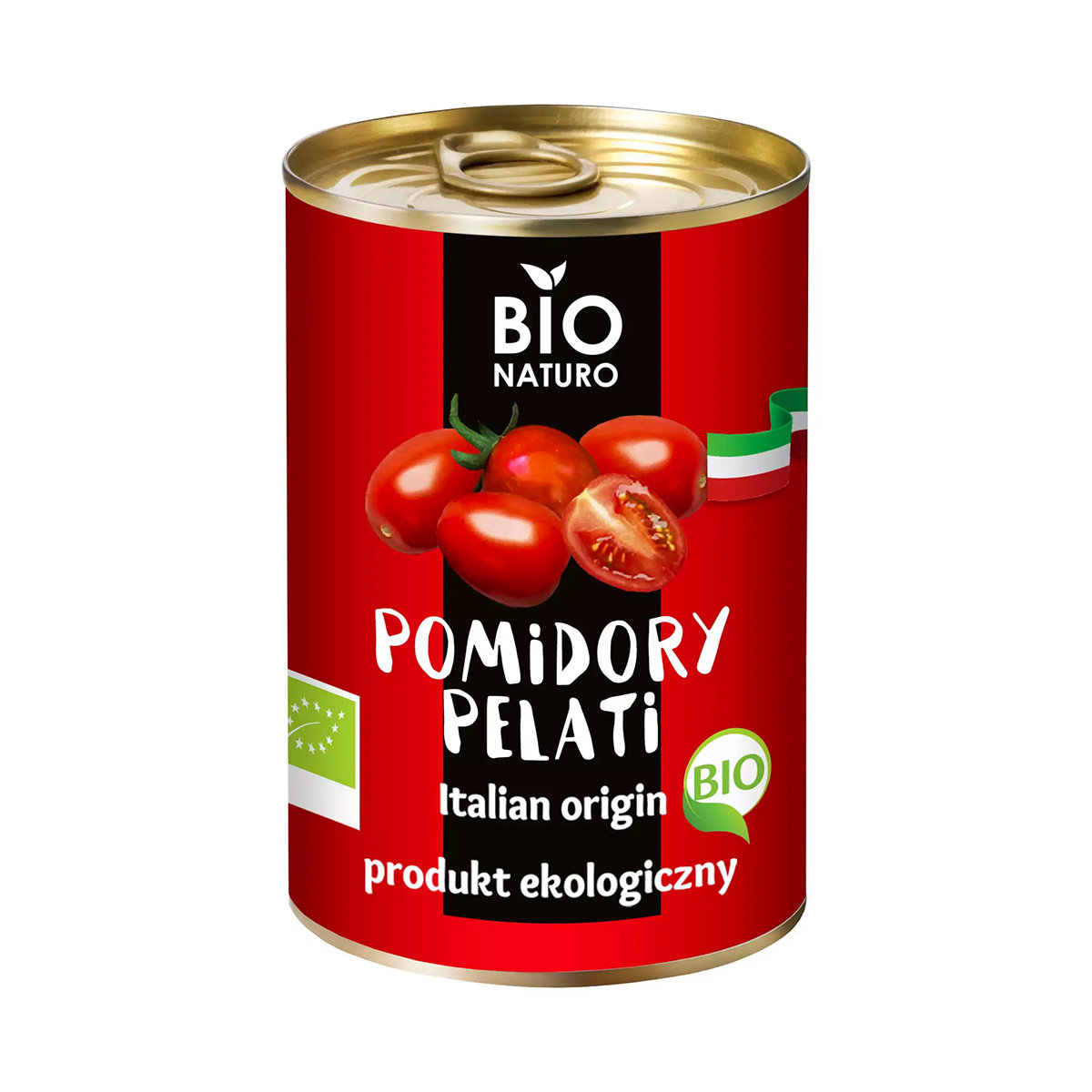 Naturo Pomidory Pelati BIO 400g - Bio Naturo