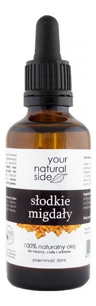 Your Natural Side OLEJ SŁODKIE MIGDAŁY PIPETA 50ML