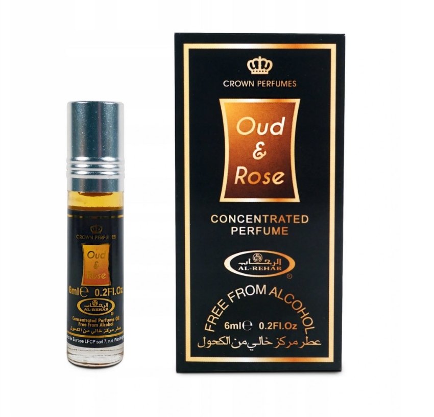 Al-Rehab Oud & Rose 6 ml Cpo