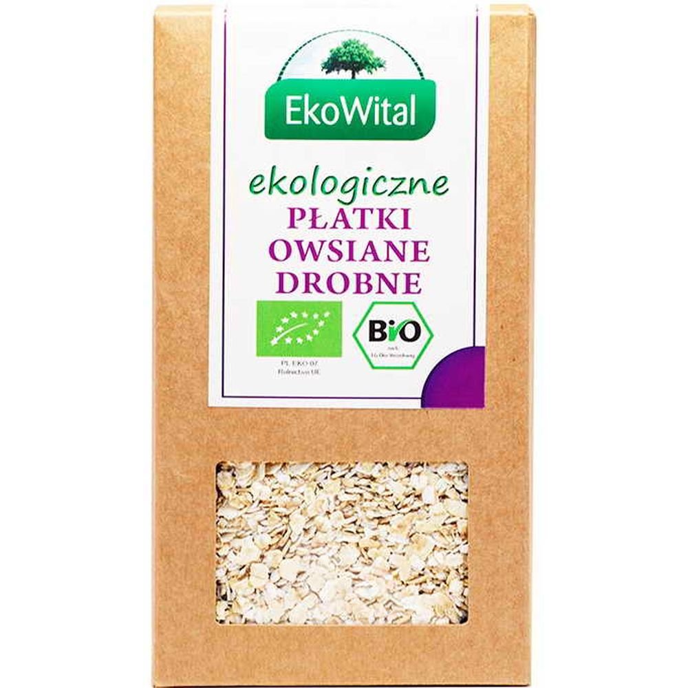 EKOWITAL PŁATKI OWSIANE DROBNE BIO 350 g - EKOWITAL 5908249970458