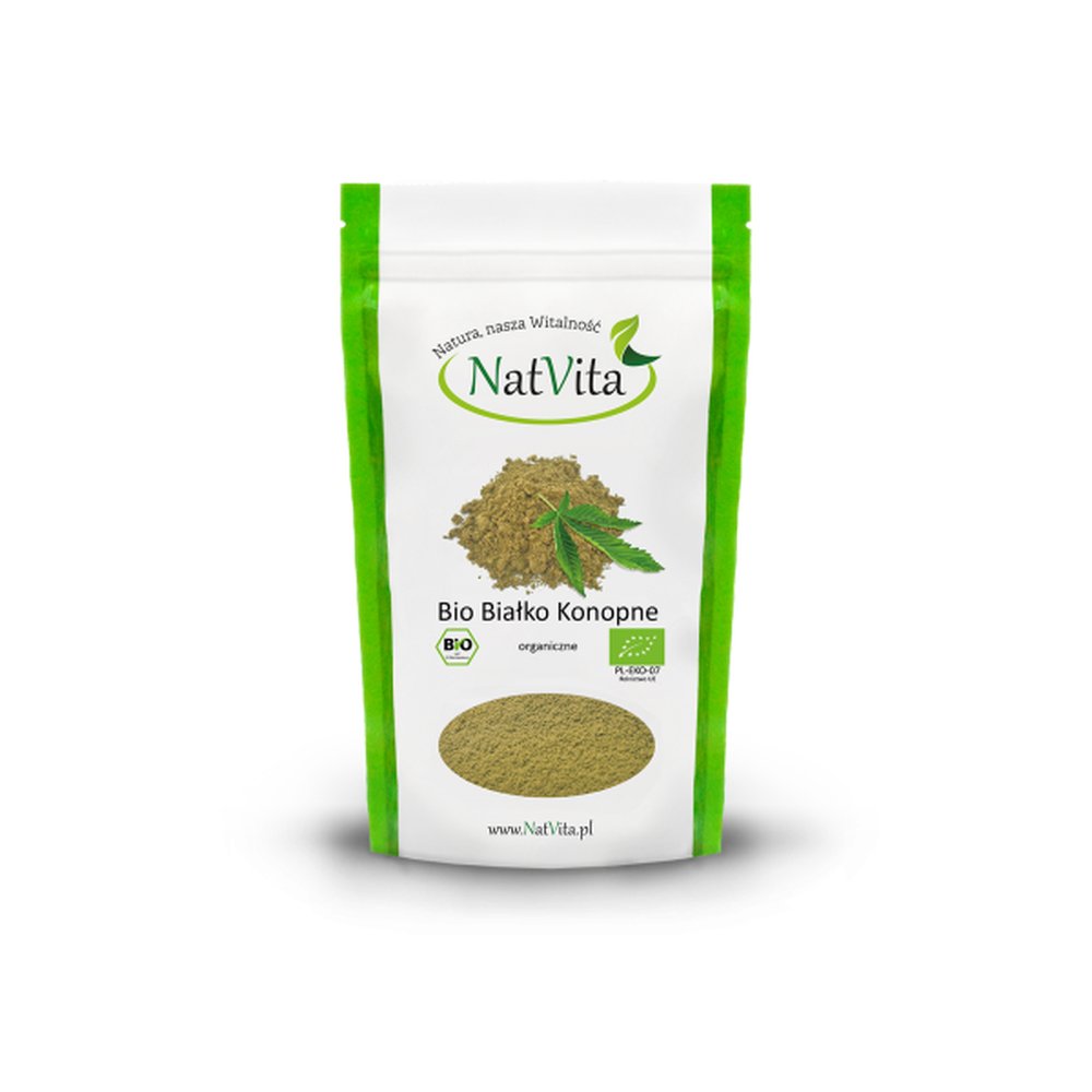 Bio Białko Konopne 50% 500 g Natvita
