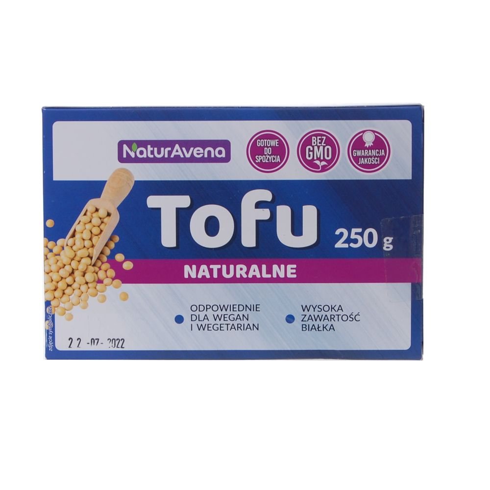 NATURAVENA NATURAVENA TOFU NATURALNE KOSTKA 250G Zakupy dla domu i biura! 47451497