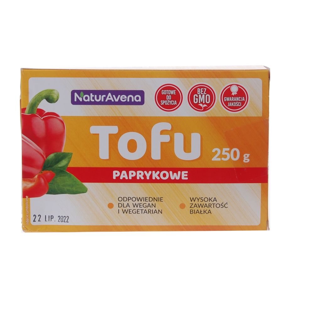 NaturAvena Tofu Paprykowe 250g - NaturAvena NAVTOFUPAPRYK