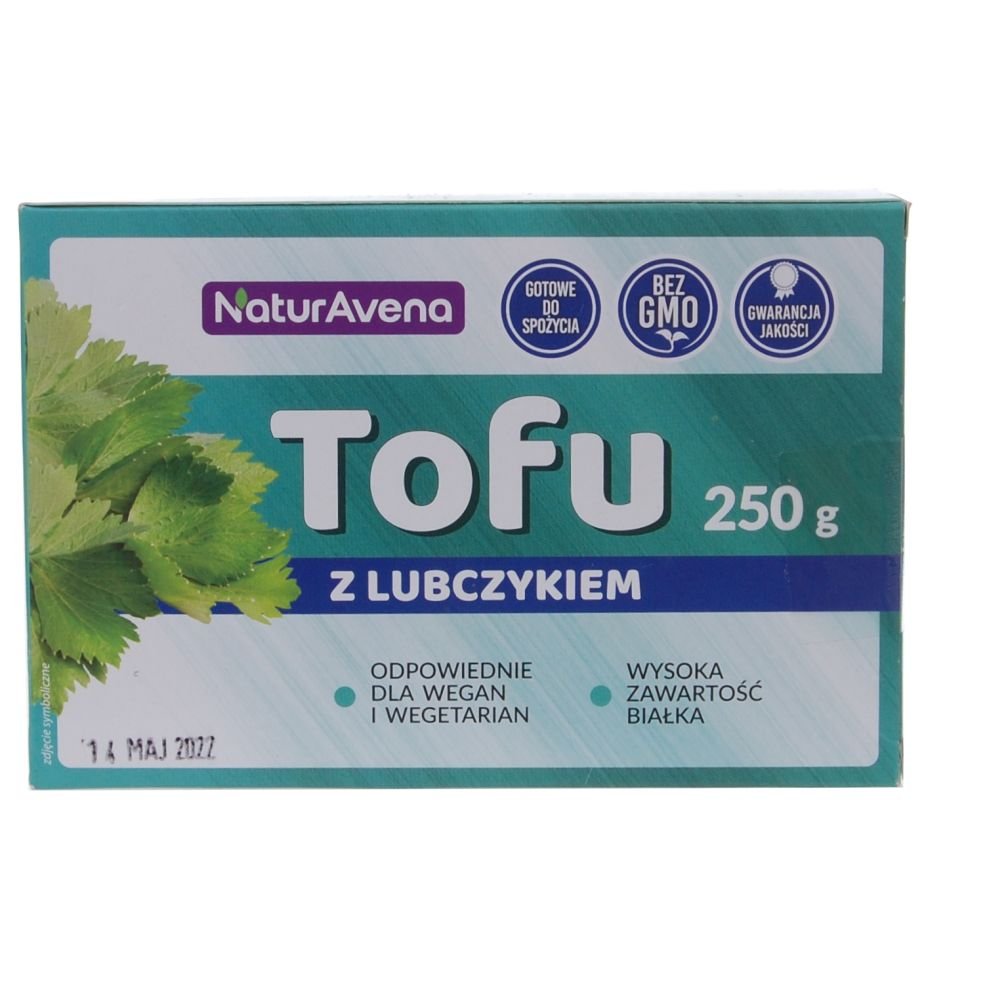 NaturAvena Tofu z Lubczykiem 250g - NaturAvena NAVTOFUZLUBCZ