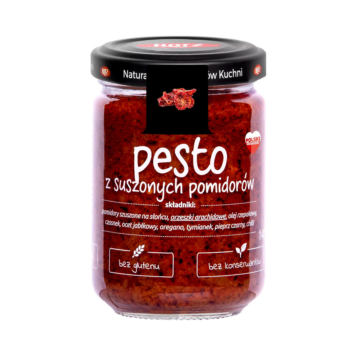 Hotz Pesto z suszonych pomidorów HOTZ, 140g