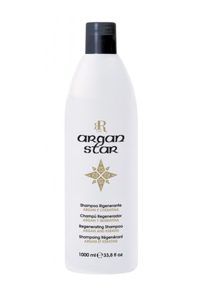 RR Line Real Argan Szampon regenerujący z arganem i keratyną 1000 ml