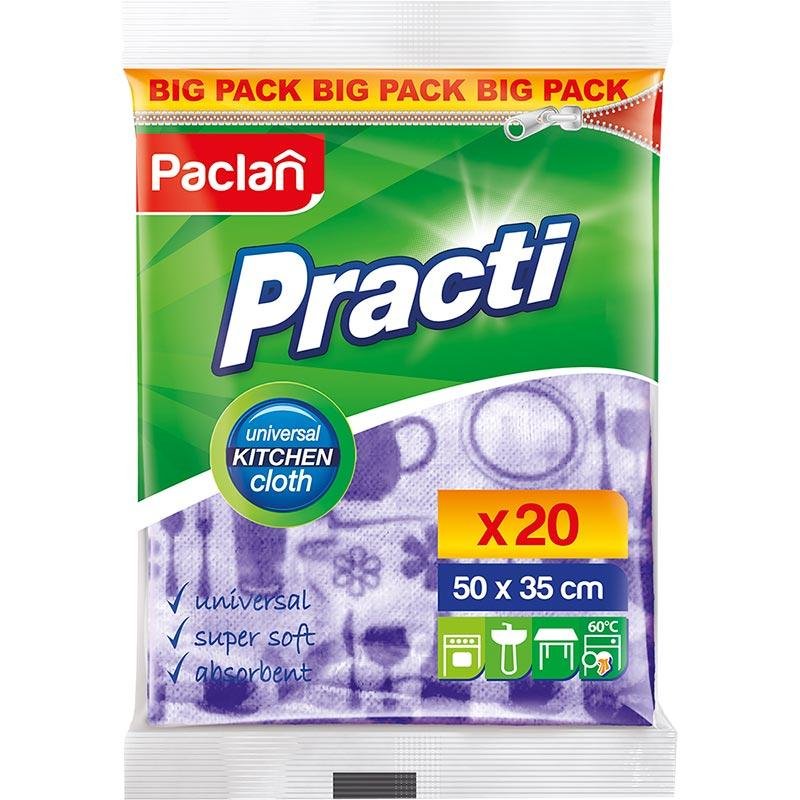 Paclan ścierki uniwersalne 50x35cm Practi 20 sztuk