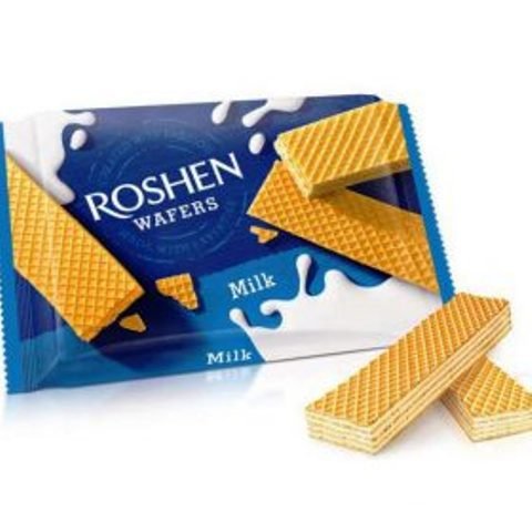 Roshen wafers wafelki mleczne MILK 72g