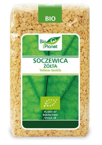 Bio Planet SERIA ZIELONA SOCZEWICA ŻÓŁTA BIO 500 g -