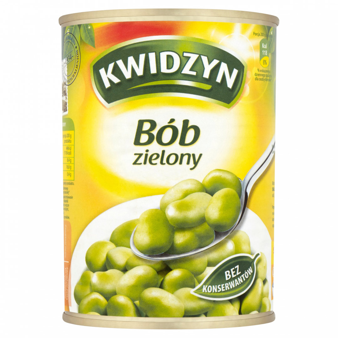 Kwidzyn bób zielony konserwowy 400g