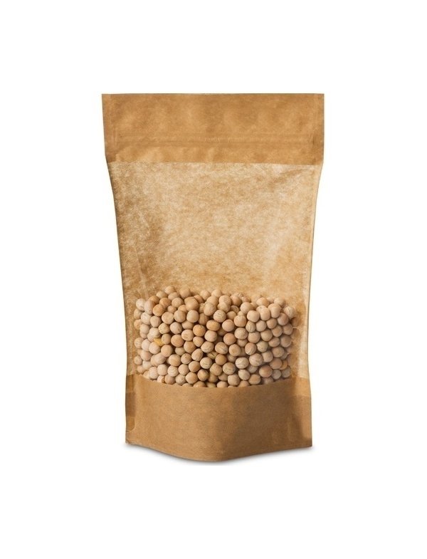 Doypack Eco Kraft - Duże Okno - 100ml - 100 Szt.