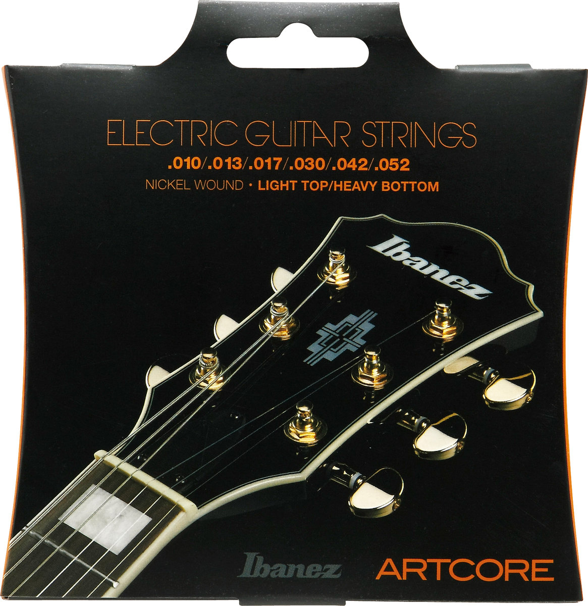 Ibanez iegs62 gitara elektryczna komplet strun (Nickel Wound, 010  052, light Top Heavy Button) IEGS62
