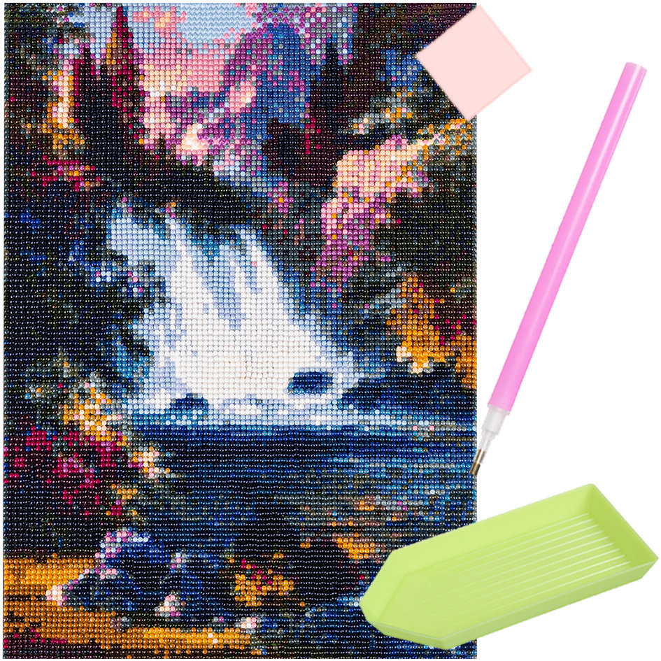 Diamond Painting + Zestaw Mozaika Haft Diamentowy MALATEC