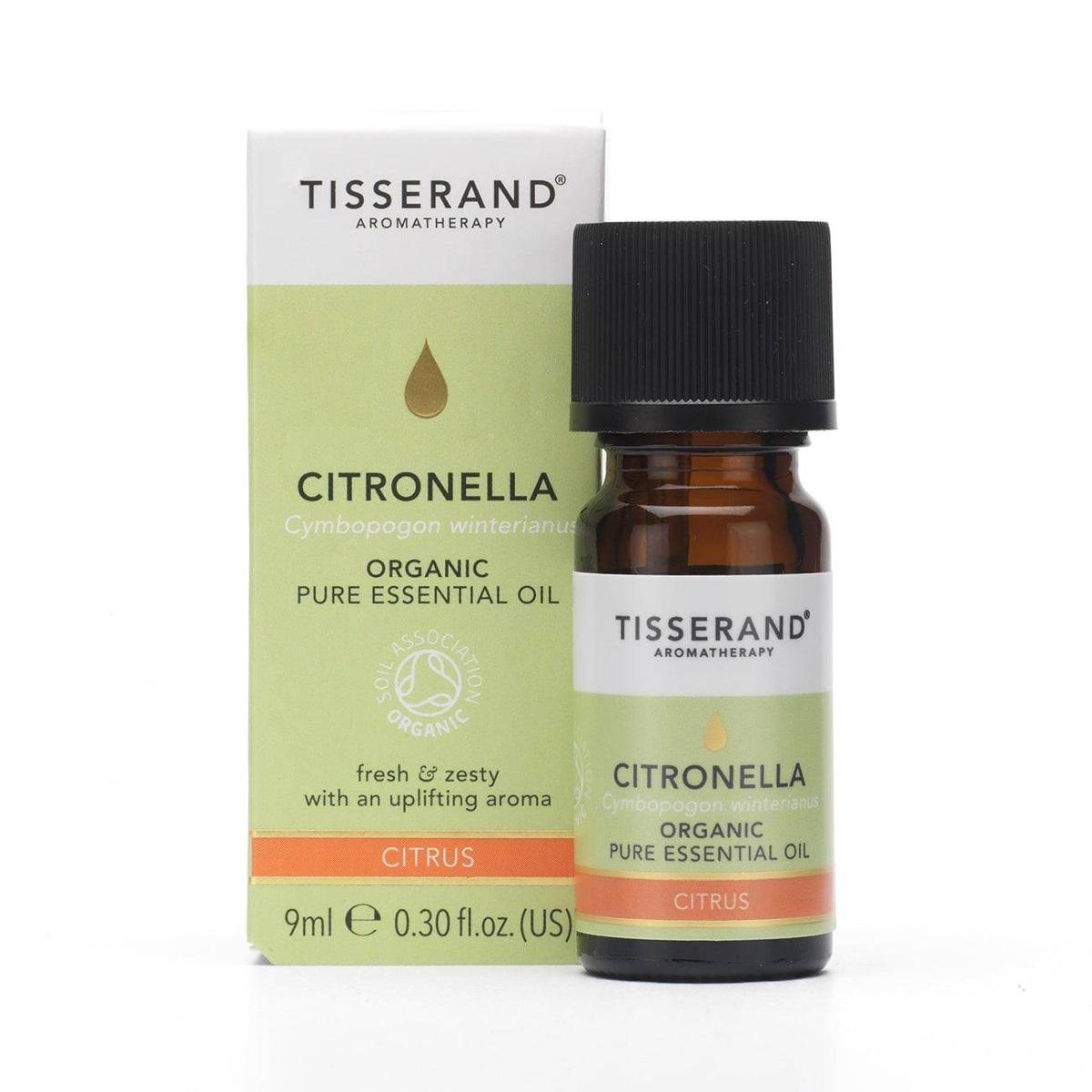 Tisserand Citronella Organic - Olejek Cytronelowy (9 ml)