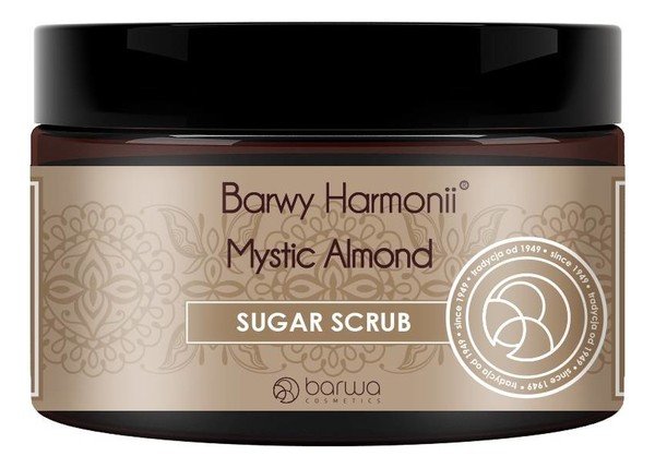 Barwa Siarkowa Harmonii Peeling cukrowy do ciała Mystic Almond 250ml