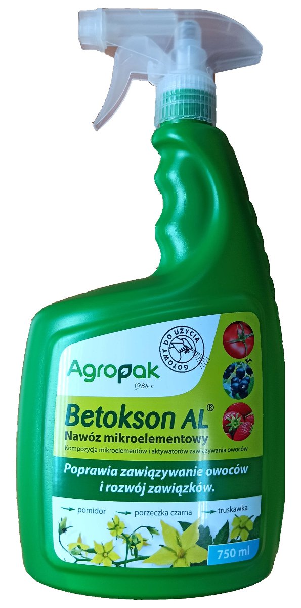 Betokson AL aktywator zawiązywania owoców 750 ml AGROPAK
