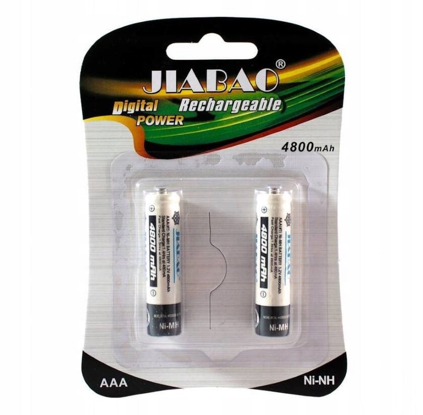 Akumulatorek JIABAO R3 AAA 4800 mAh 2szt