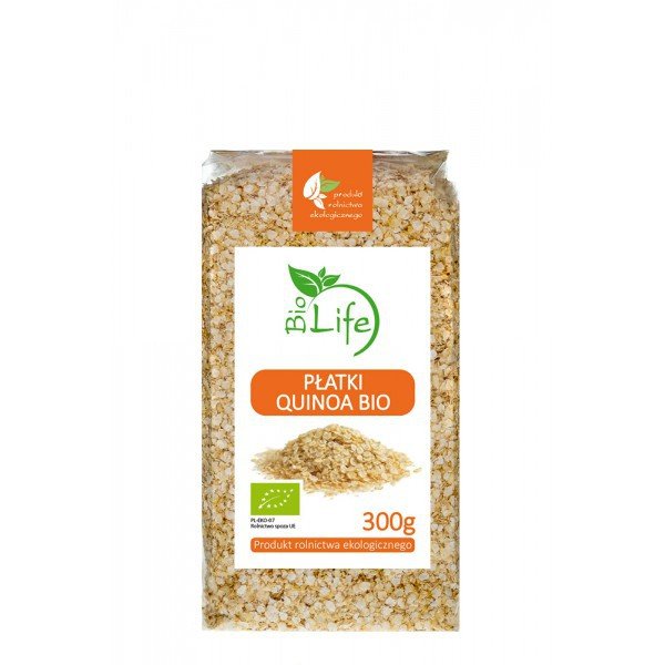 BioLife 101BioLife Płatki Quinoa 300g - ZLFPLATQUI300