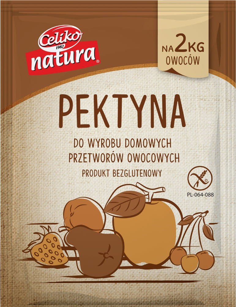 Pektyna do wyrobu domowych przetworów bezglutenowa 24 g CELIKO