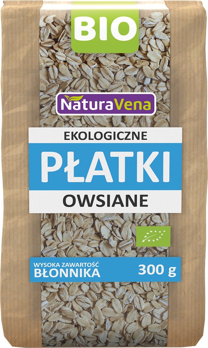 NATURAVENA Płatki owsiane BIO 300g - Naturavena