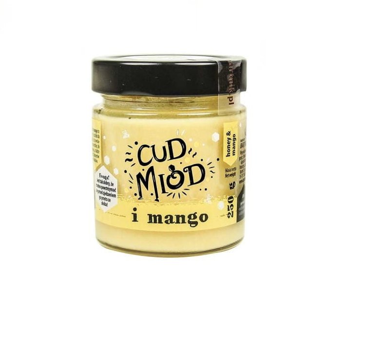 MIÓD Z MANGO 250 g - SĄDECKI BARTNIK