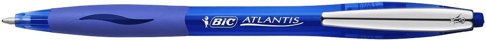 BIC, długopis automatyczny Metal Click, niebieski