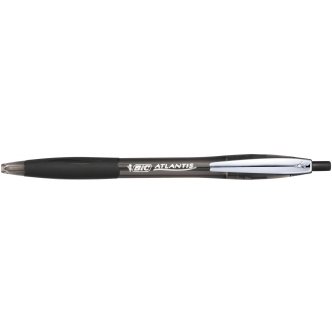 BIC, długopis automatyczny Metal Click, czarny