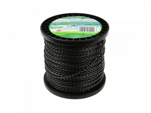 GEKO Żyłka do podkaszarki karbowana 2.4mmx1LB 122m 27)