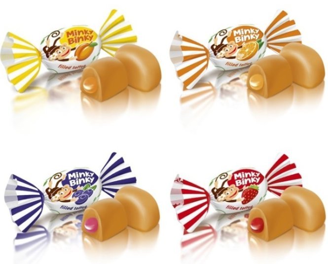 Roshen Cukierki MINKY BINKY 1kg CROS.0510