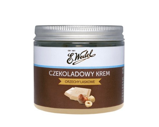 E.Wedel, krem czekoladowy biała czekolada i orzechy laskowe, 200 g