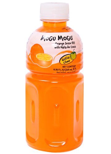 Sappe Mogu Mogu Pomarańcza z dodatkiem Nata de Coco 320ml  Sappe