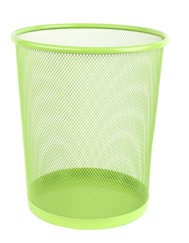 NET Kosz na śmieci mały lemon siatka okrągły Net L3515le